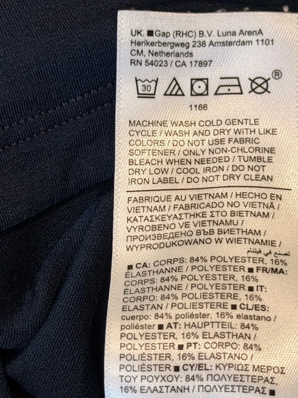 Athleta Girl School Day Polo Navy Uniform Top 12/L and 16/XXL